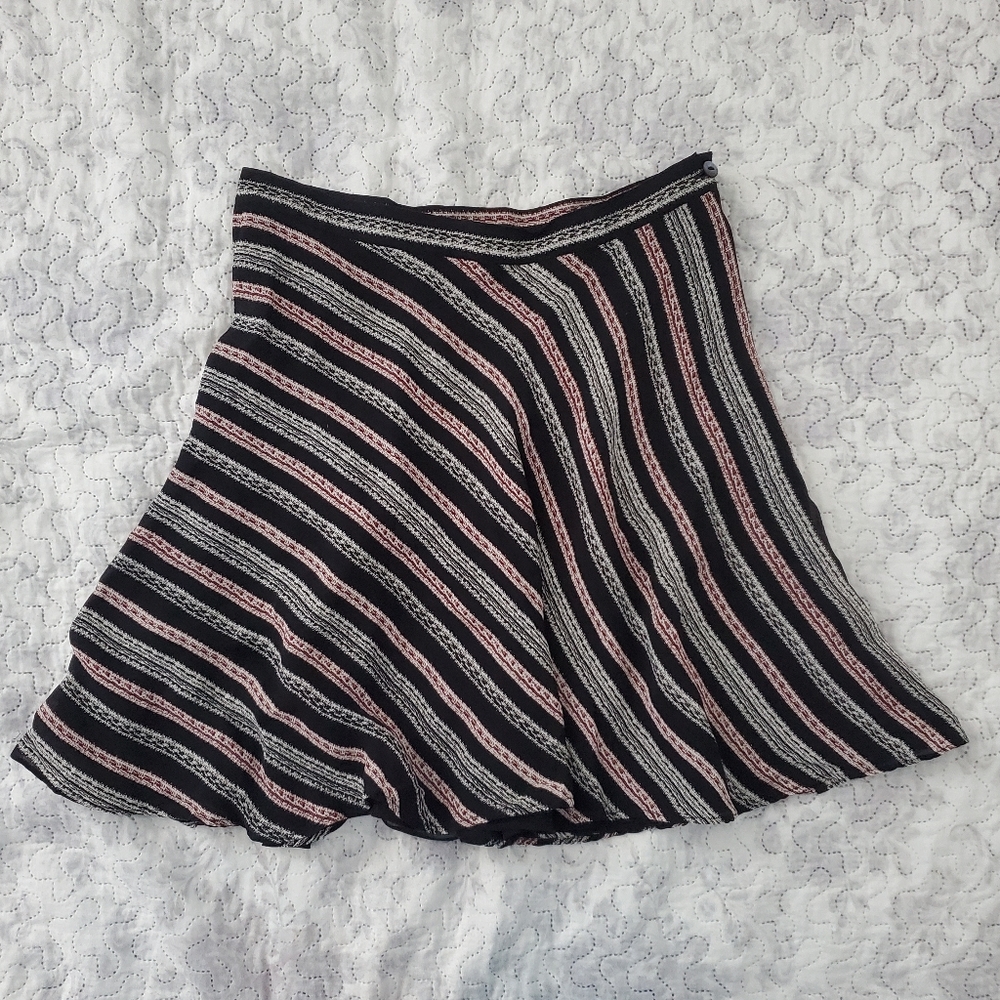 YL by Yair 100% Silk Flowy Skirt